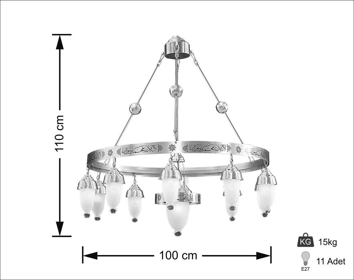 Ayetli Selam Selçuklu 100'lük